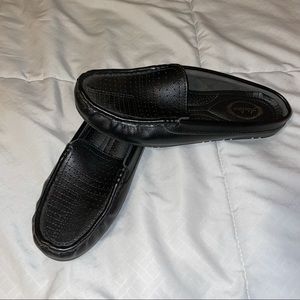 Vegan Leather Mule Slippers
